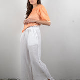 JOGGER PANT WHITE