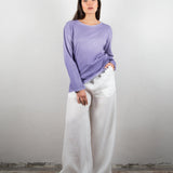 LONG SLEEVE T-SHIRT LILAC